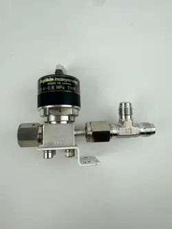 FUJIKIN INCORPORATION O.P.O.4-0.6 MPA TYPE N.C W/ SWAGELOK 316 31V