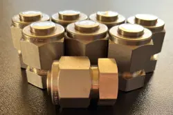 8- SWAGELOK 6MO-810-C 6-MOLY CAP FOR 1/2 IN. OD TUBING