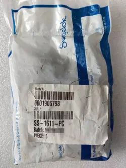 1PC NEW SWAGELOK SS-1611-PC STAINLESS STEEL TUBE FITTINGS SHIPPING DHL 