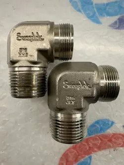 (2PCS) SWAGELOK ELBOW 316 SERIES