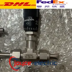 BRAND NEW SWAGELOK SS-SS4-VH METERING VALVE EXPEDITED SHIPPING 1-YEAR WARRANTY！