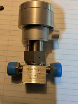 NUPRO SWAGELOK SS-4BK-MB-1C STAINLESS STEEL 1/4