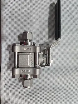 SWAGELOK STAINLESS STEEL SS-63TS6 60 SERIES BALL VALVE, 3/8 TUBE