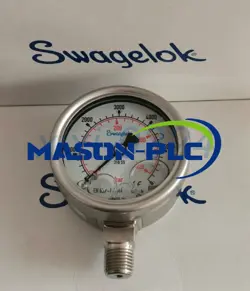 1PCS NEW SWAGELOK PGI-63B-BG6000-LAO1 RADIAL PRESSURE GAUGE DHL SHIPPING