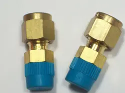 2 - SWAGELOK BRASS CONNECTOR, 3/16