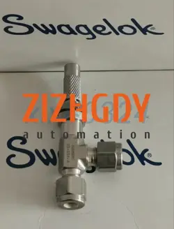 1PCS NEW SWAGELOK SS-SS4-A LOW FLOW ANGLE METERING VALVE DHL SHIPPING