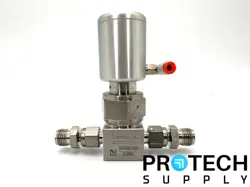 SWAGELOK SS-BNS4-C STAINLESS STEEL HIGH PURITY BELLOWS SEALED VALVE W/ WARRANTY