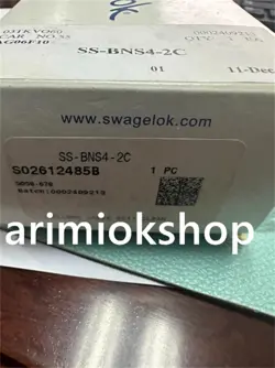 NEW SS-BNS4-2C SWAGELOK