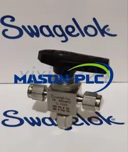 1PCS NEW SWAGELOK SS-41GXS2 THREE WAY BALL VALVE 1/8 DHL SHIPPING