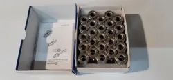 LOT OF 25 STAINLESS STEEL SWAGELOK SS-600-1-4, 3/8