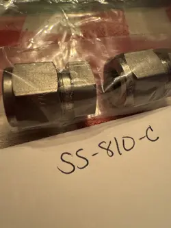 NEW SWAGELOK SS-810-C STAINLESS STEEL 316 CAP FOR 1/2