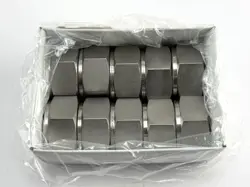 BOX OF 10 SWAGELOK SS-1612-1 316 SS NUT FOR 1 IN SWAGELOK TUBE FITTING