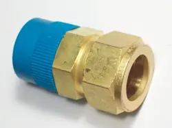 1 - SWAGELOK BRASS CONNECTOR, 3/4