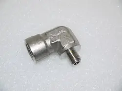 SWAGELOK SS-8-RSE-4 STAINLESS REDUCING ELBOW 1/2 IN. FNPT X 1/4 IN. MALE NPT