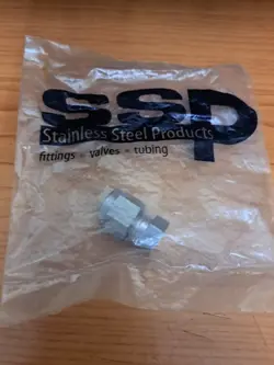 SWAGELOK SS-400-C STAINLESS STEEL CAP FOR 1/4