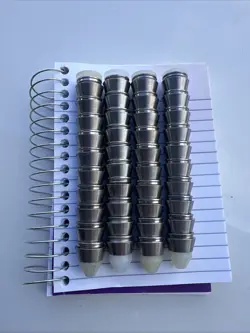SWAGELOK SS-810-SET, 1/2 FERRULES FRONT AND BACK LOT OF 40 SETS