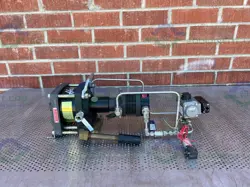 HASKEL 26817 MRO PUMP W/ SWAGELOK DR00015U PNEUMATIC VALVE ACTUATOR