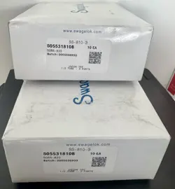2 BOX OF 10 STAINLESS STEEL SWAGELOK SS-810-3