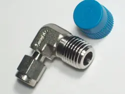 1- SWAGELOK STAINLESS STEEL ELBOW FITTING, 1/8