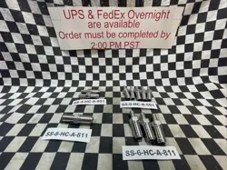 SWAGELOK SS-4-HC-A-601 SS-6-HC-A-601 SS-6-HC-A-811 SS-8-HC-A-811 LOT OF 11#125W2