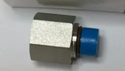 3/8 FNPT X 9/16-18 MALE SAE/MS 316SS ADAPTER FITTING SWAGELOK SS-6-SAE-7-6
