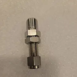 SWAGELOK STAINLESS STEEL BULKHEAD MALE CONNECTOR FITTINGS SS-400-11-6