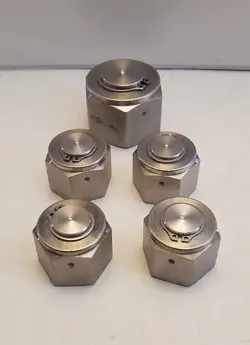 LOT OF 5 SWAGELOK VCR FACE SEAL CAP 316 STAINLESS STEEL 3/4