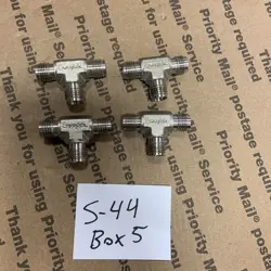 NEW LOT OF 4 SWAGELOK 316 YNH STAINLESS STEEL T FITTING