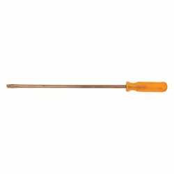 AMPCO S-53 NONSPARK SLOTTED SCREWDRIVER, 3/16 IN 8DH14