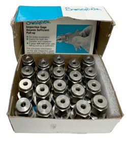(20) GENUINE SWAGELOK SS-200-7-2 STAINLESS STEEL TUBE FITTING 1/8 OD X 1/8