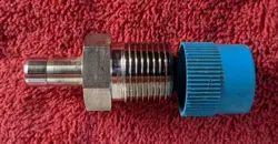 6 NEW SWAGELOK STAINLESS TUBE ADAPTER, 3/8