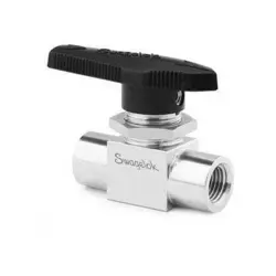 SWAGELOK SS-43GF4RT STAINLESS STEEL 1-PIECE 40G SERIES BALL VALVE FNSP