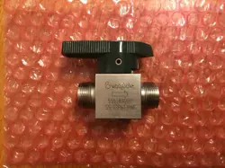 SWAGELOK SS-12P6T-MM STAINLESS STEEL QUARTER TURN INSTRUMENT PLUG VALVE