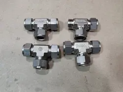 4-QTY, SWAGELOK SS UNION TEE 3/4