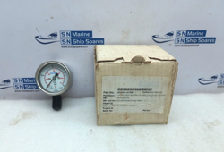 63MM 0-40BAR 1/4