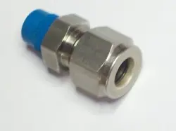 1- SWAGELOK STAINLESS STEEL FITTING, 3/8
