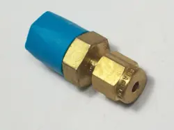 1- SWAGELOK BRASS CONNECTOR FITTING, 1/8