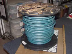 OPEN REEL, SWAGELOK PB-6, PUSH-ON HOSE, 3/8 INCH HOSE SIZE BLUE APPROX 175 FOOT