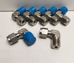 LOT OF 7 NEW OLD STOCK! SWAGELOK 1/4