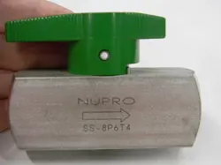 NEW SWAGELOK NUPRO PLUG VALVE SS-8P6T4 1/2