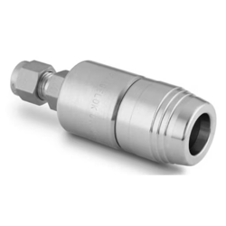 NEW SWAGELOK SS-QTM2A-B-400 PTFE QUICK CONNECT BODY FNSP 1/4 TUBE FITTING