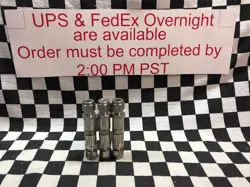 LOT OF 3 SWAGELOK SS-4CA-3, SS4CA3, POPPET CHECK VALVE 1/4
