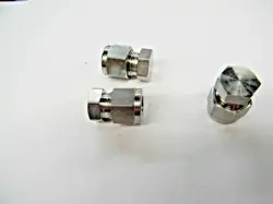 SWAGELOK 316 STAINLESS STEEL CAP FOR 3/8 IN. OD TUBING  (LOT OF 3)