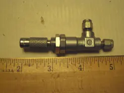 SWAGELOK NUPRO METERING VALVE B-SS1-A, 1/16 SWAGELOK IN-OUT  UNUSED