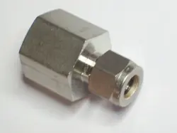 1-SWAGELOK STAINLESS CONNECTOR FITTING, 3/8