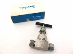 SWAGELOK SS-12NBS12 STAINLESS STEEL UNION BONNET VALVE 6000 PSI