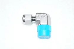 SWAGELOK MALE CONNECTOR ELBOW 1/4 IN. TUBE OD X 3/8 IN. MALE NPT (SS-400-2-6)