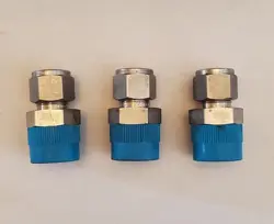 3- SWAGELOK STAINLESS STEEL CONNECTOR, 1/2