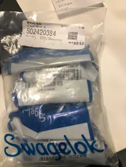 SWAGELOK 2507-810-6, SUPER DUPLEX STAINLESS STEEL UNION, 1/2