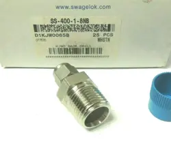 SWAGELOK SS-400-1-8NB MALE CONNECTOR 1/4